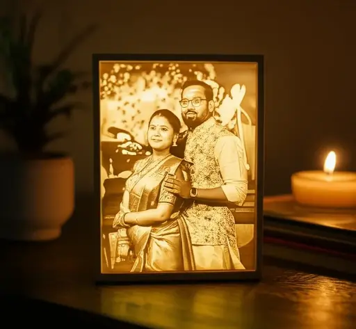 Personalized 3D Photo Lithophane Lamp